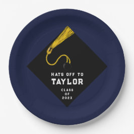 Graduierungspartei 2025 pappteller