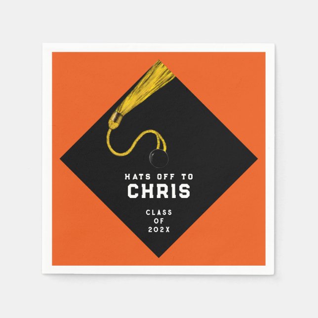 Graduierungspartei 2025 serviette (Vorderseite)