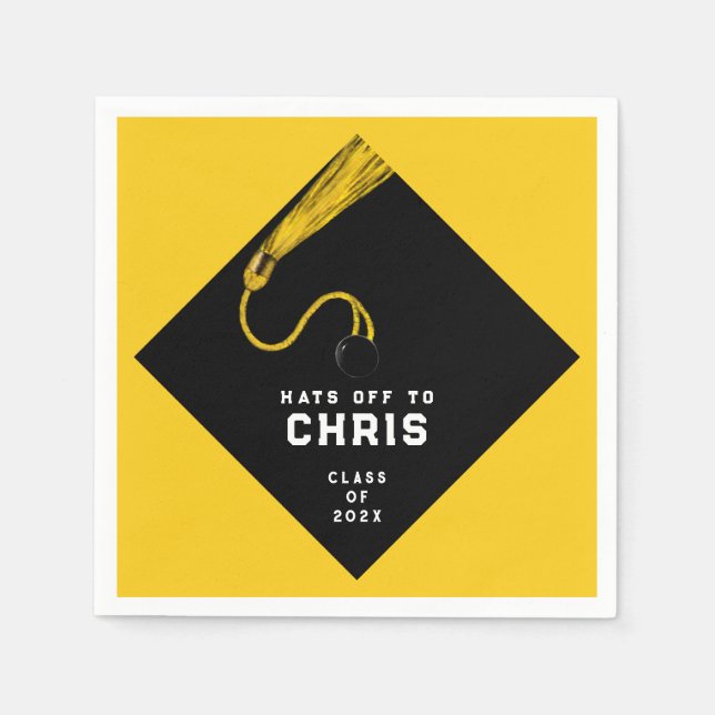 Graduierungspartei 2025 serviette (Vorderseite)