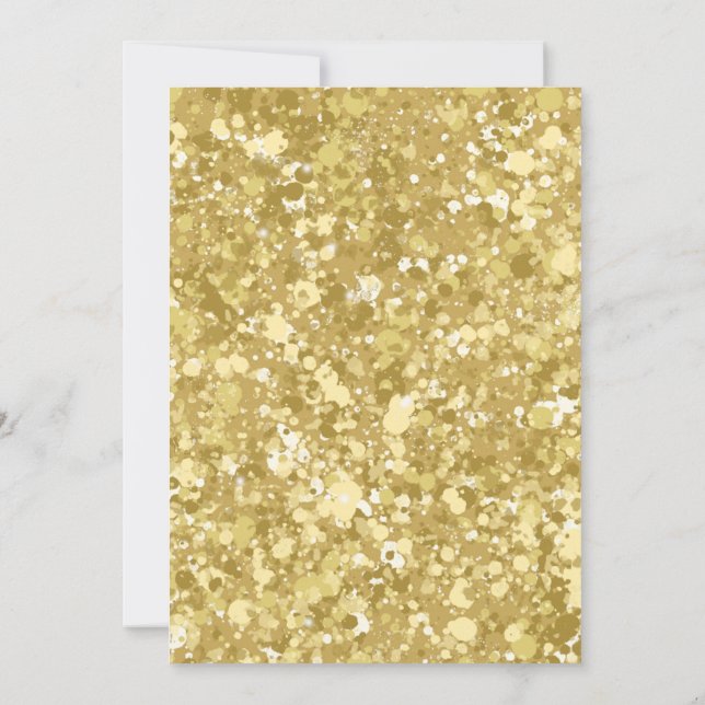 Graduierungspartei Einladung (Rückseite)