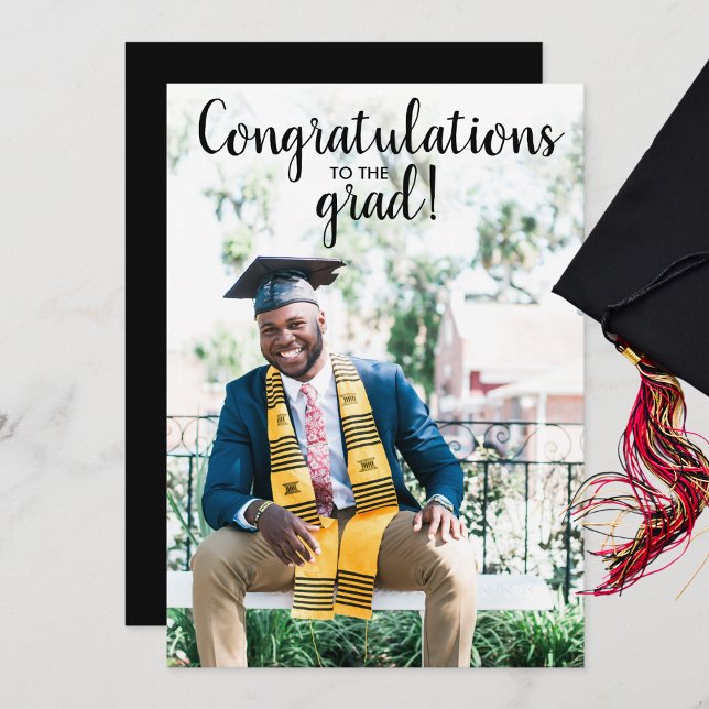 Graduierungspartei Einladung Glückwunsch Grad Foto (Von Creator hochgeladen)