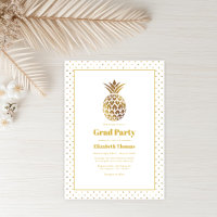 Graduierungspartei für Ananas