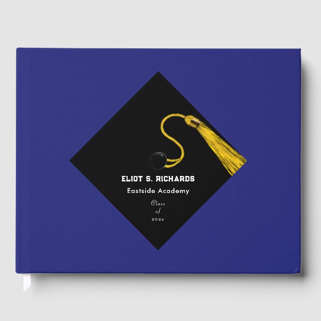 Graduierungspartei Gästebuch (Vorderseite)