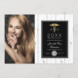 Graduierungspartei "Gold Foil" Ankündigung