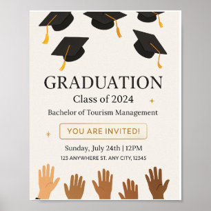 Graduierungspartei Poster