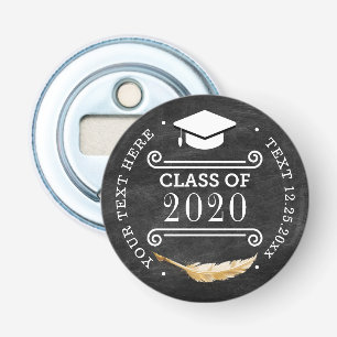 Graduierungspartei Retro-Chalkboard Personalisiert Flaschenöffner