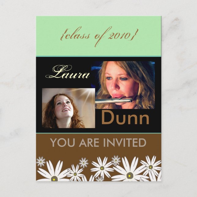 Graduierungsparty, Fotos Postkarten (Vorderseite)