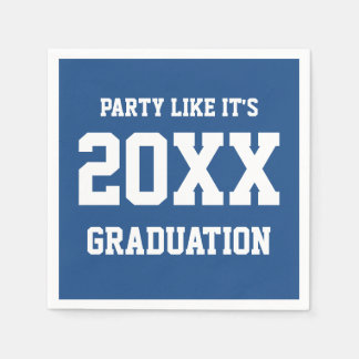 Graduierungsparty liefert Ideen von Napkins Serviette