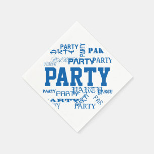 Graduierungsparty Muster Napkins Serviette