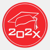 Graduierungspauschale Jahr Rot
