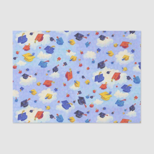 Graduierungspauschale Seidenpapier (Vorderseite)