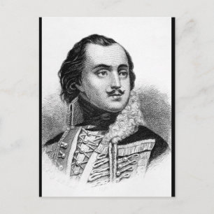 Graf Casimir Pulaski.  CopyWar-Image Postkarte