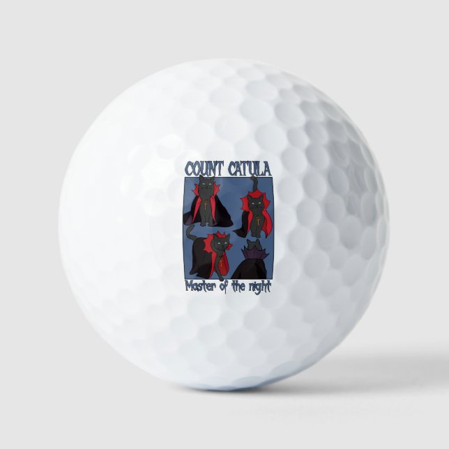 Graf Catula Herr der Nacht Golfball (Vorderseite)