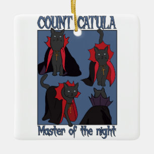Graf Catula Herr der Nacht Keramikornament