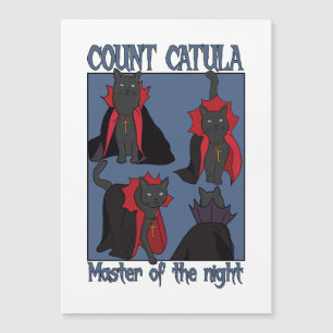 Graf Catula Herr der Nacht Magnetkarte