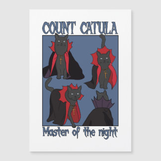 Graf Catula Herr der Nacht Magnetkarte