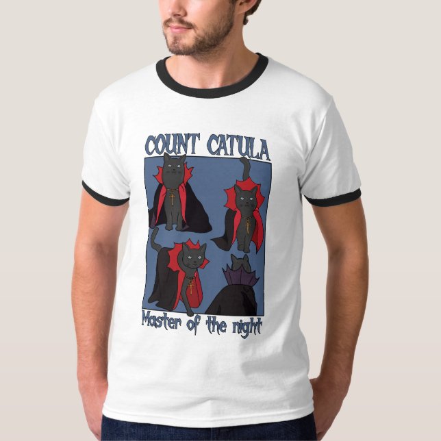 Graf Catula Herr der Nacht T-Shirt (Vorderseite)