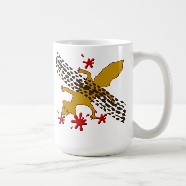 Graf das tote Eichhörnchen Kaffeetasse (Rechts)