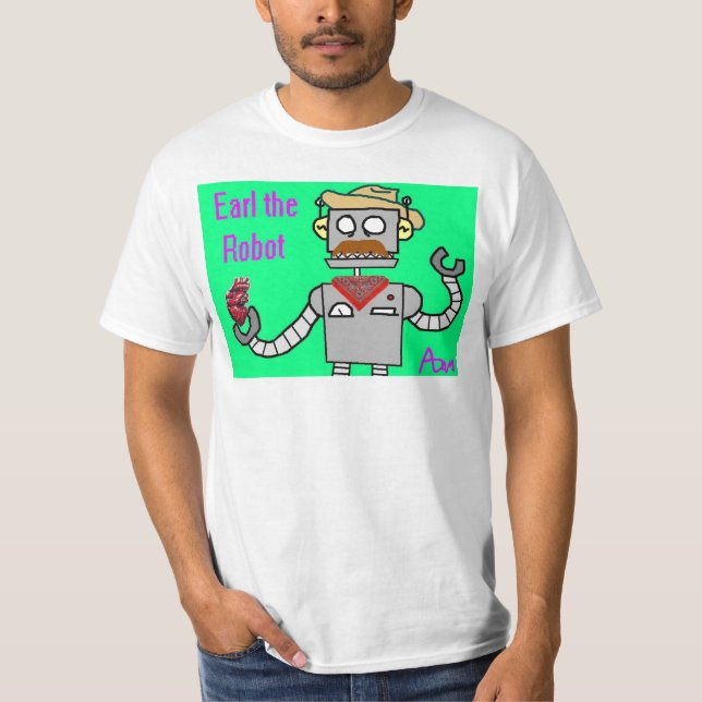 Graf der Roboter T-Shirt (Vorderseite)
