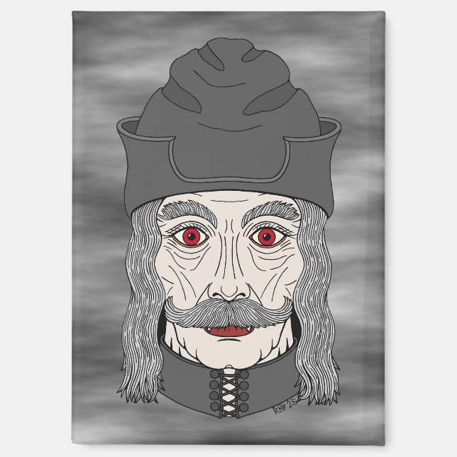 Graf Dracula 2026 Magnet (Vorderseite)