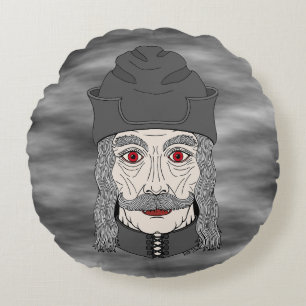 Graf Dracula 2026 Rundes Kissen