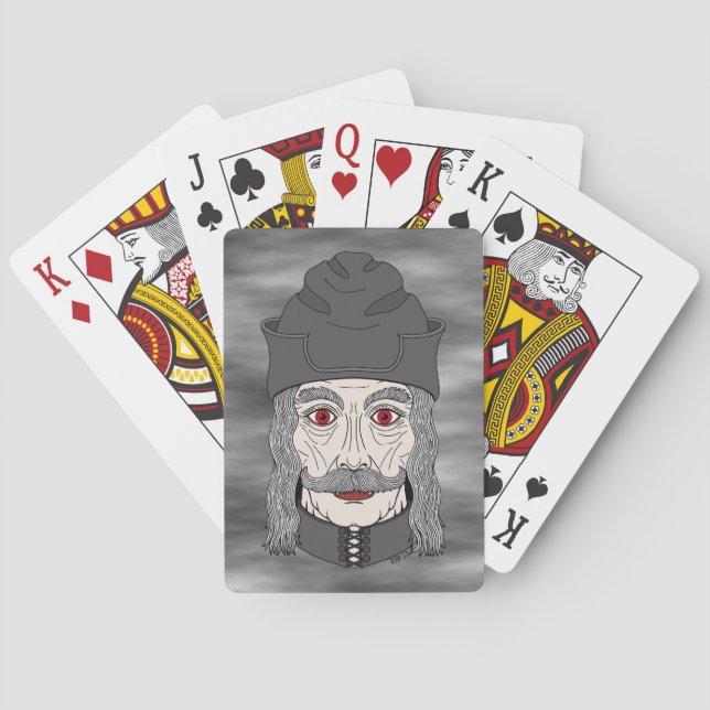 Graf Dracula 2026 Spielkarten (Rückseite)