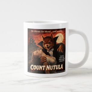 Graf Nutula Retro-Filmparodie Jumbo-Tasse