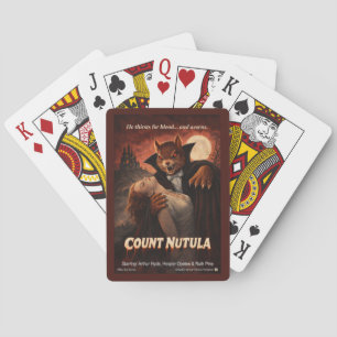 Graf Nutula Retro-Filmparodie Spielkarten
