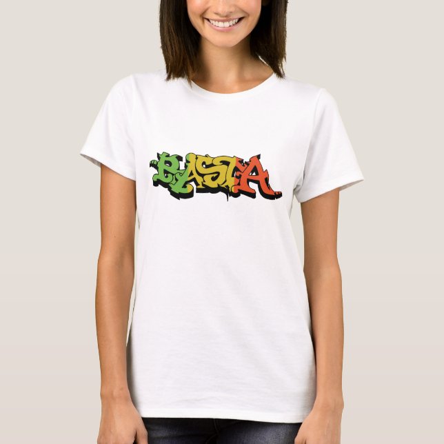Graf Rasta Shirt mit Reggae-Farben (Vorderseite)