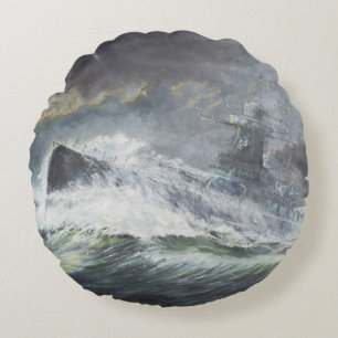 Graf Spee betritt den Indischen Ozean am 3. Rundes Kissen