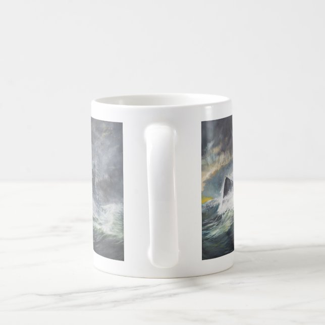 Graf Spee betritt den Indischen Ozean am 3. Tasse (Henkel)