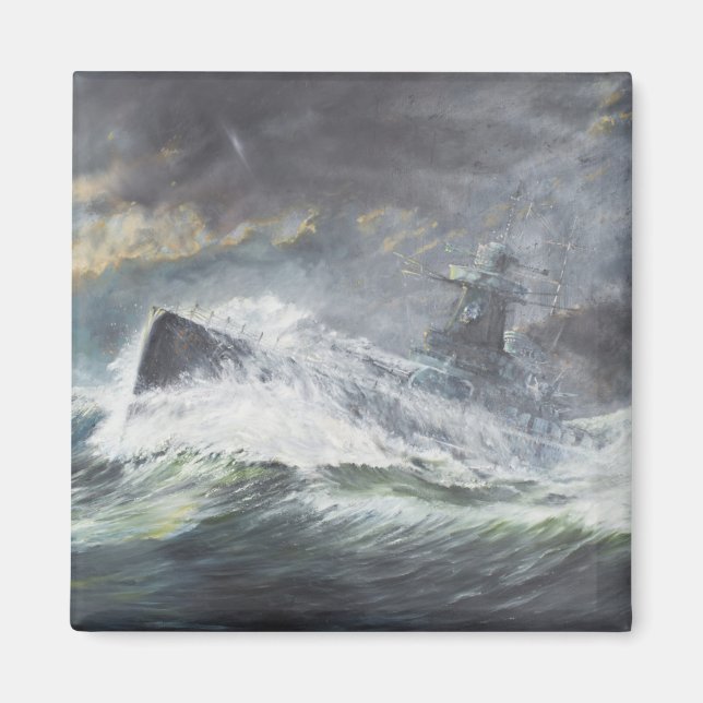 Graf Spee kommt am 3. November in den Indischen Oz Magnet (Vorne)