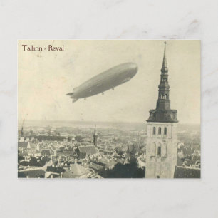 Graf Zeppelin in Tallinn Bd.2 Postkarte