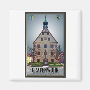 Grafenwöhr - Rathaus Magnet