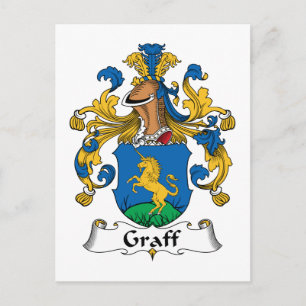 Graff Familienwappen Postkarte