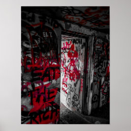 Graffiliated Bunker Odiorne Staat Park Poster