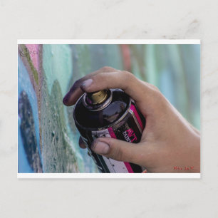 Graffiti 002 postkarte