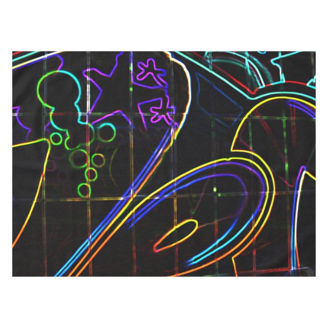 Graffiti 10 50 x 72 tccnm tischdecke (Vorderseite (Horizontal))