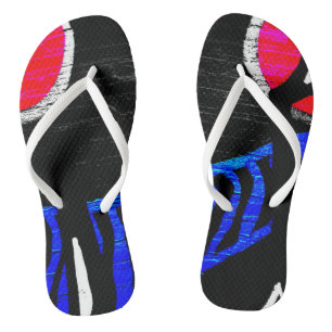 Graffiti 11 ffcna flip flops