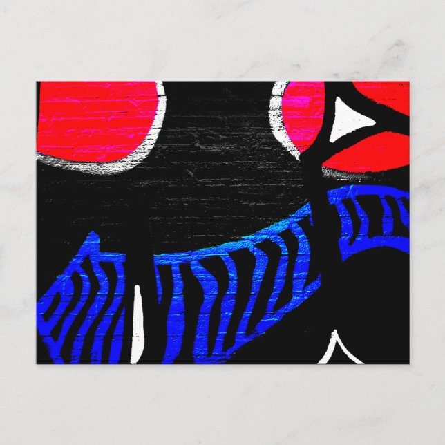 Graffiti 11 pca postkarte (Vorderseite)