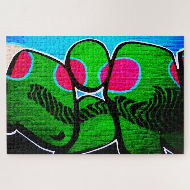 Graffiti 12 20x30 1014pc jpcna puzzle (Horizontal)