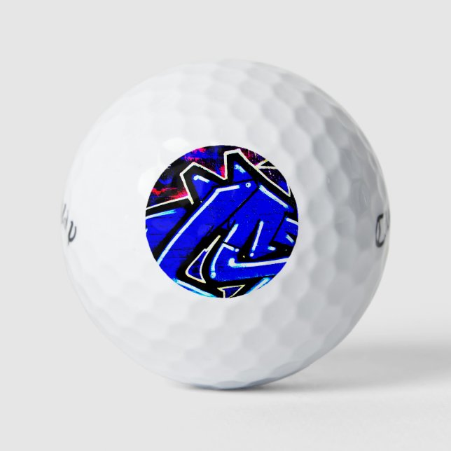 Graffiti 13 cwb gbcna golfball (Vorderseite)