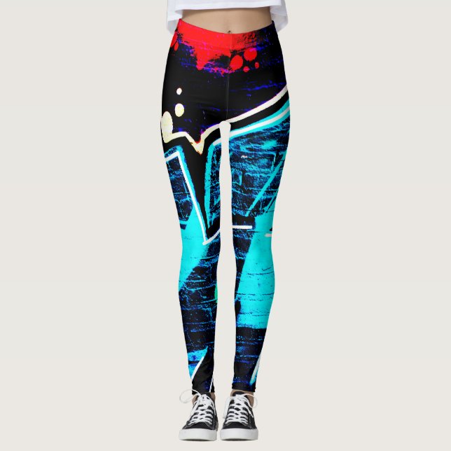 Graffiti 14 lecnm leggings (Vorderseite)