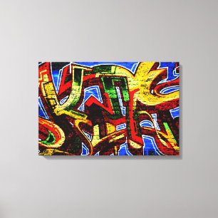 Graffiti 17 24x16 (60x40cm) Waca Leinwanddruck