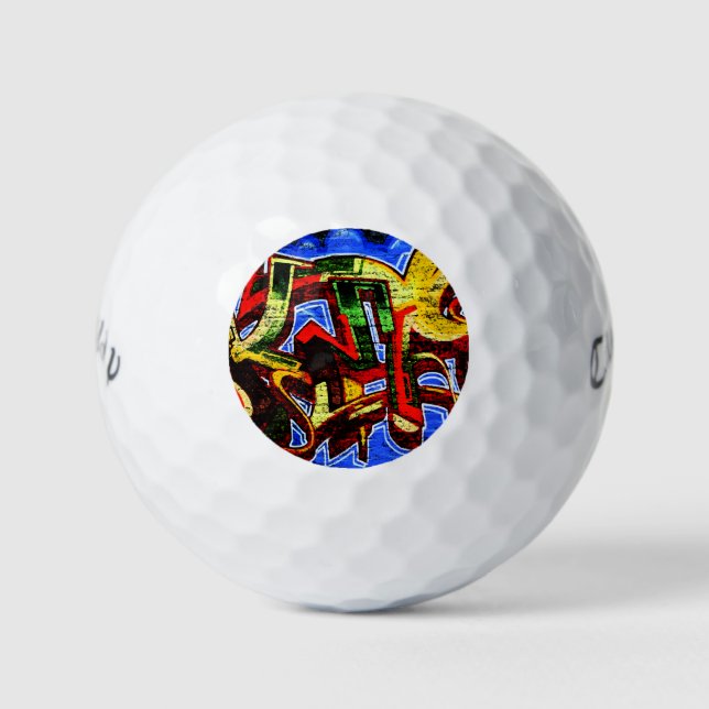 Graffiti 17 cwb gbcna golfball (Vorderseite)