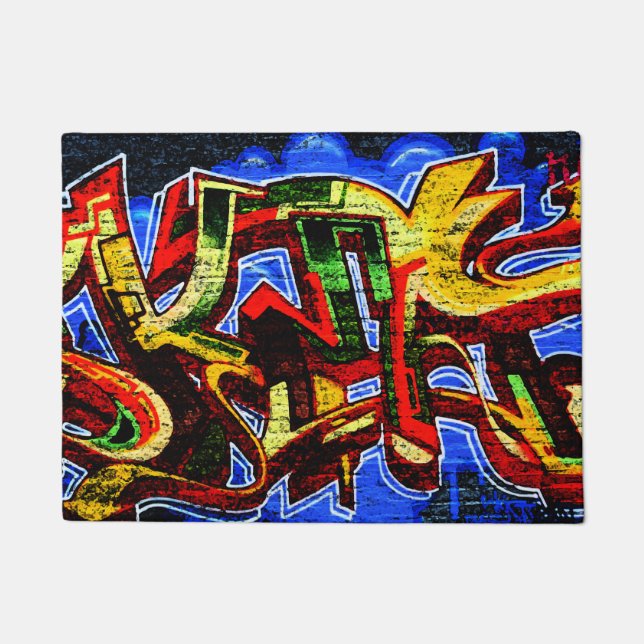 Graffiti 17 dmcnm fußmatte (Vorderseite)