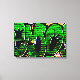 Graffiti 18 24x16 (60x40cm) waccna leinwanddruck