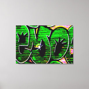Graffiti 18 36x24 (90x60cm) Waccn Leinwanddruck