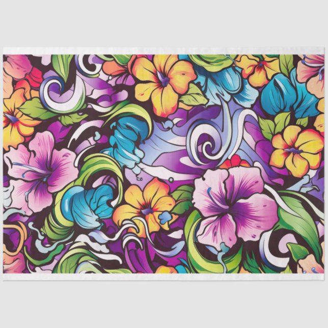 Graffiti 1 Dekoupage Paper Seidenpapier (Vorderseite)