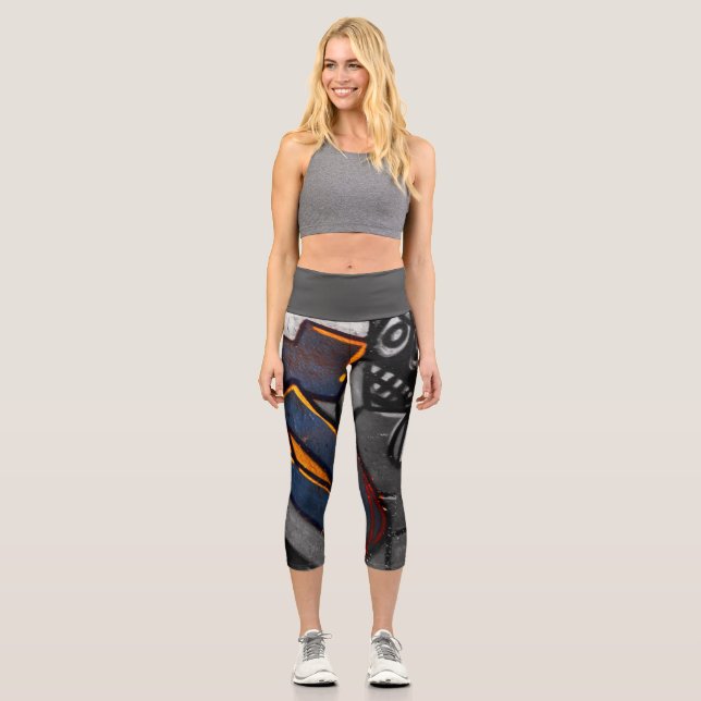 Graffiti 1 lecapcnm capri leggings (Vorderseite)